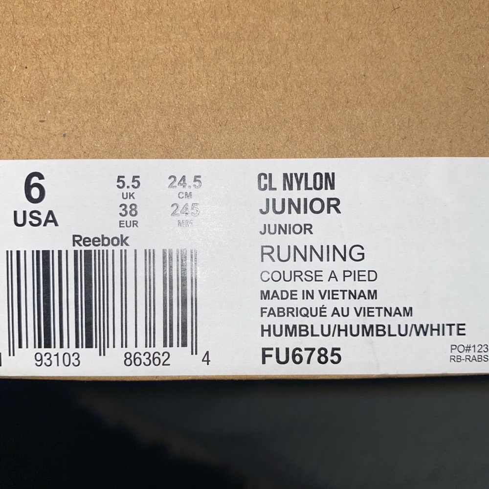 Blue Reebok’s - Picture 2 of 2
